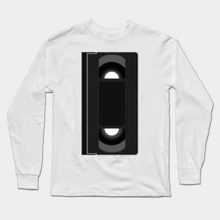 Blank VHS Tape Long Sleeve T-Shirt